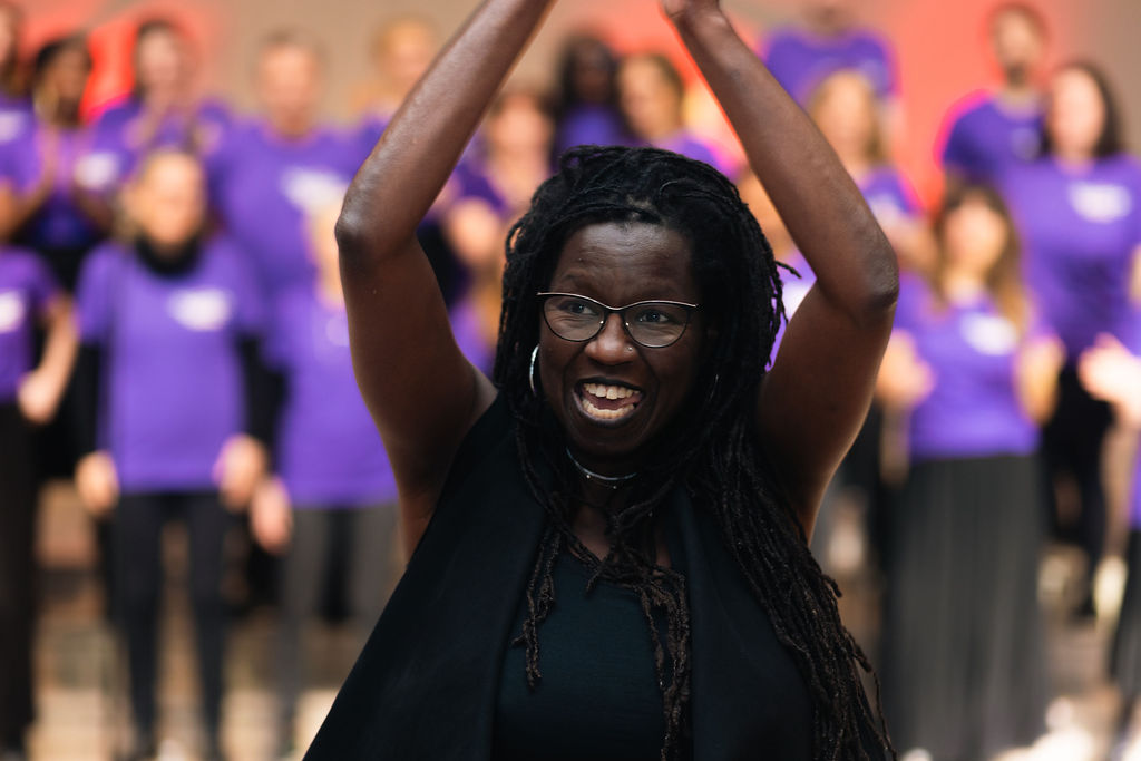 Chistelle Doy, chef de chœur gospel, qui anime le stage Gospel des Rencontres Voix & Musiques 2026